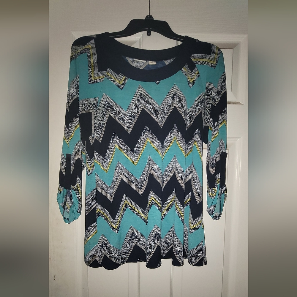 Small Cato Blue Dress Top